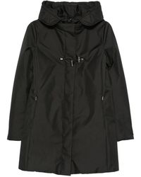 Fay - Toggle Coat Tecnico+Db Front Stac Nero - Lyst