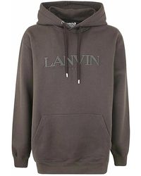 Lanvin - Paris Oversized Hoodie - Lyst