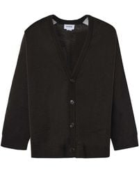 Hed Mayner - Oversized V-Neck Cardigan - Lyst