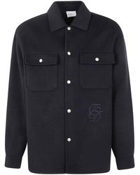 Drole de Monsieur - La Surchemise Laine Jacket - Lyst