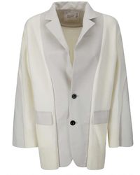 Sacai - Suiting X Knit Jacket - Lyst