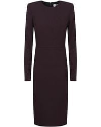 Victoria Beckham - Long Sleeve T-Shirt Fitted - Lyst
