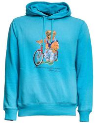 Polo Ralph Lauren - Polo Bear Cotton Blend Hoodie - Lyst