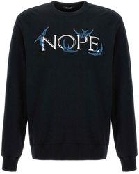 Undercover - Cotton Sweatshirt 'nope' Print - Lyst