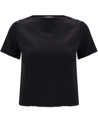 Thom Browne - Cotton And Silk T-shirt - Lyst