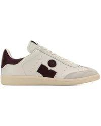 Isabel Marant - Bryce Leather Sneakers With Suede Inserts - Lyst
