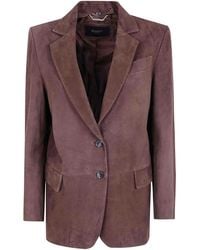 Seventy - Suede Jacket - Lyst