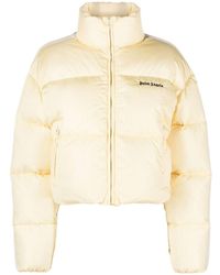 Palm Angels - Logo-embroidered Puffer Jacket - Lyst