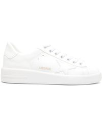 Golden Goose - Pure Star Leather Sneakers - Lyst