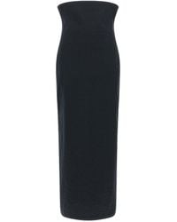 Issey Miyake - Allow Long Skirt With Zip - Lyst