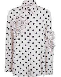 Aviu - Pois Embroidered Shirt - Lyst