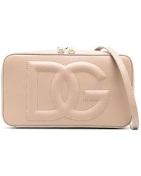 Dolce & Gabbana - Dg Logo Leather Camera Bag - Lyst