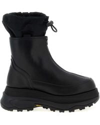 Sacai - 'Zip Up Boots' Ankle Boots - Lyst