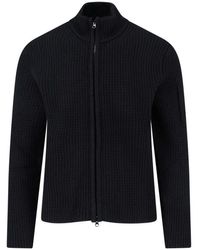 C.P. Company - Logo Zip Shirt - Lyst