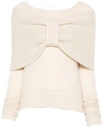 Ermanno Scervino - Round Neck Sweater - Lyst