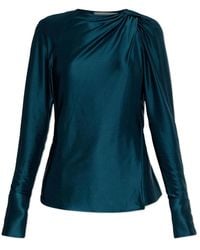 Victoria Beckham - Blouse À Manches Longues - Lyst