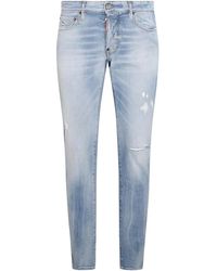 DSquared² - Light Cotton Jeans - Lyst