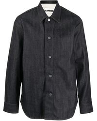 Jil Sander - Denim Cotton Shirt - Lyst