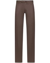 Incotex - Slim Fit Tailored Cotton Trousers - Lyst