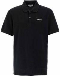 McQueen - Logo Embroidery Polo Shirt - Lyst