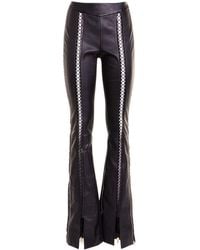 Roberto Cavalli - Leather Pants - Lyst