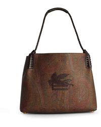 Etro - Small Cotton Blend Bag - Lyst