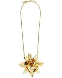 Rabanne - Flower Pendant Necklace - Lyst