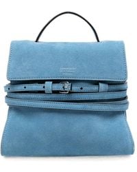Moschino - Tie Me Leather Handbag - Lyst