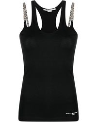 Stella McCartney - Falabella Chain Top With Double Straps - Lyst