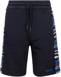 Missoni - Patterned Band Short Sweatpants - Lyst