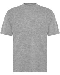 EMERSON RENALDI - Crew Neck Short-Sleeve Sweater - Lyst