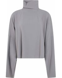 Rick Owens - Jumbo Tobard Cropped T-Shirt - Lyst