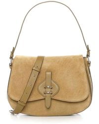 Coccinelle - Mavery Large Suede Shoulder Bag - Lyst