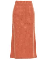 Chloé - Knit Long Skirt - Lyst