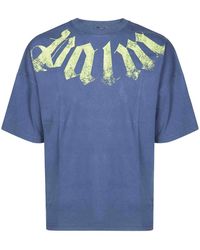 Palm Angels - Big Neck Logo Loose Tee - Lyst