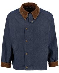 Barbour - Transport Denim Casual Jacket - Lyst