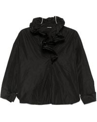 Susanne Bommer - Ruffled Taffetas Blouse - Lyst