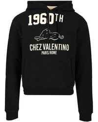Valentino Garavani - Chez Cotton Jersey Sweatshirt - Lyst