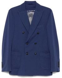 Circolo 1901 - Cotton Double-Breasted Jacket - Lyst