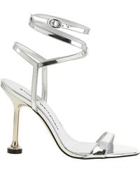 Stuart Weitzman - Nudistini Wrap Sandals - Lyst