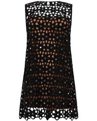 MICHAEL Michael Kors - Crochet Mini Dress - Lyst