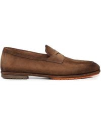 Santoni - Carlo Driver Penny Loafer - Lyst