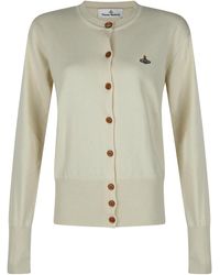 Vivienne Westwood - Cotton And Cashmere Blend Bea Cardigan - Lyst