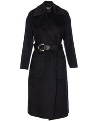 Liu Jo - Coat With Belt Closure On Waist - Lyst