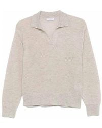 Brunello Cucinelli - Light Cashmere Wool Sweater - Lyst