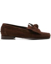 Hereu - Corbati Suede Leather Loafers - Lyst