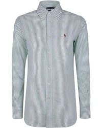 Polo Ralph Lauren - Ls Brkn St Long Sleeve Button Front Shirt - Lyst