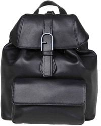 Furla - Flow S Backpack In Leather - Lyst