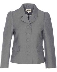 ShuShu/Tong - Lapel Short Jacket - Lyst
