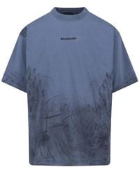 Balenciaga - Medium Fit T-Shirt - Lyst